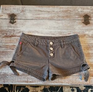 BONGO Charcoal Jean Shorts for Women